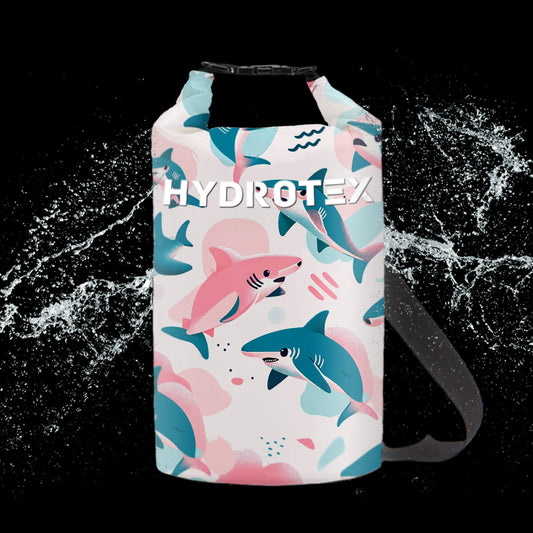 Waterproof Dry Bag - Pink Shark